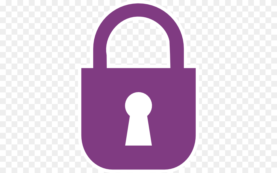 Lock Clipart Purple Free Png Download