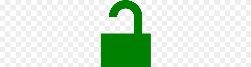 Lock Clipart Unlocked, Green Png Image