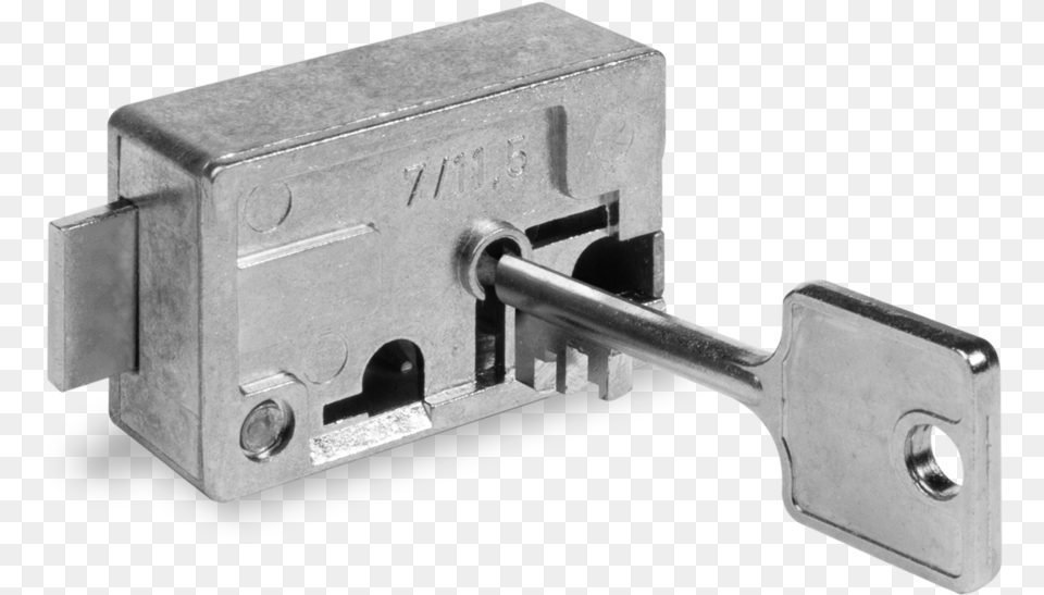 Lock For Letter Box Die Cast Zinc Version 2 Nickel Key, Mailbox Free Png Download
