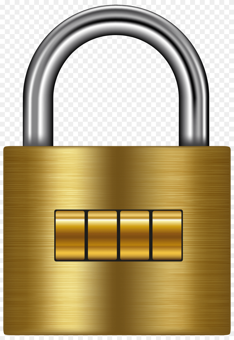 Lock Gold Clip Art, Ammunition, Bullet, Weapon Png