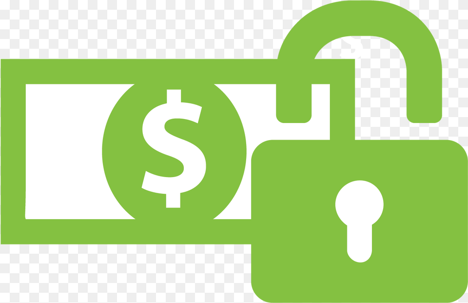 Lock Holding Money Sign, Person, Security Png Image