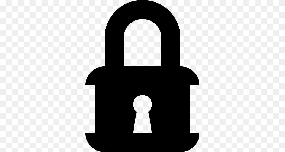 Lock Icon, Gray Free Png