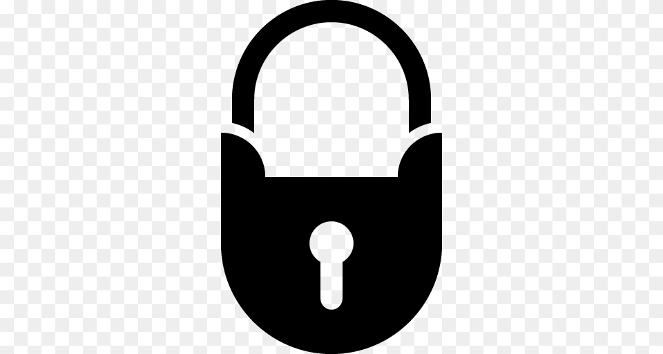 Lock Icon, Gray Free Transparent Png