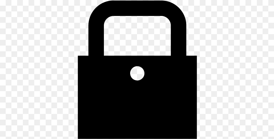 Lock Icon, Gray Png Image