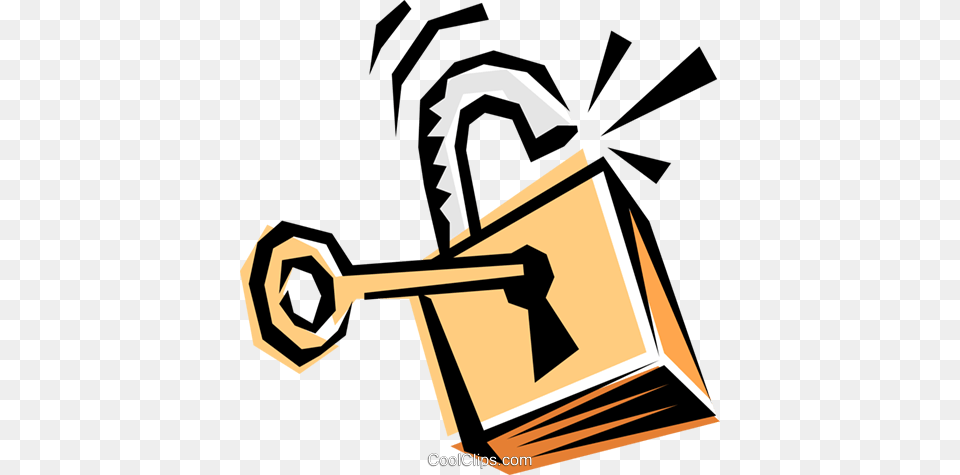 Lock Key Royalty Vector Clip Art Illustration, Bulldozer, Machine Png