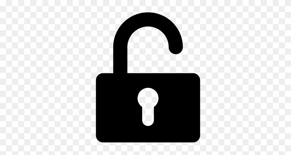 Lock Lock Lock Unlock Icon With And Vector Format For, Gray Free Png Download