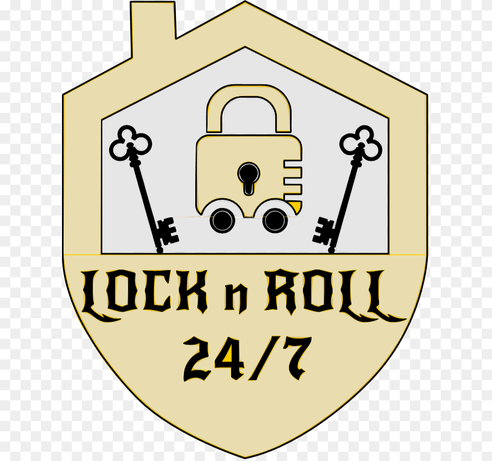 Lock N Roll 247 Cartoon, Symbol Free Png Download