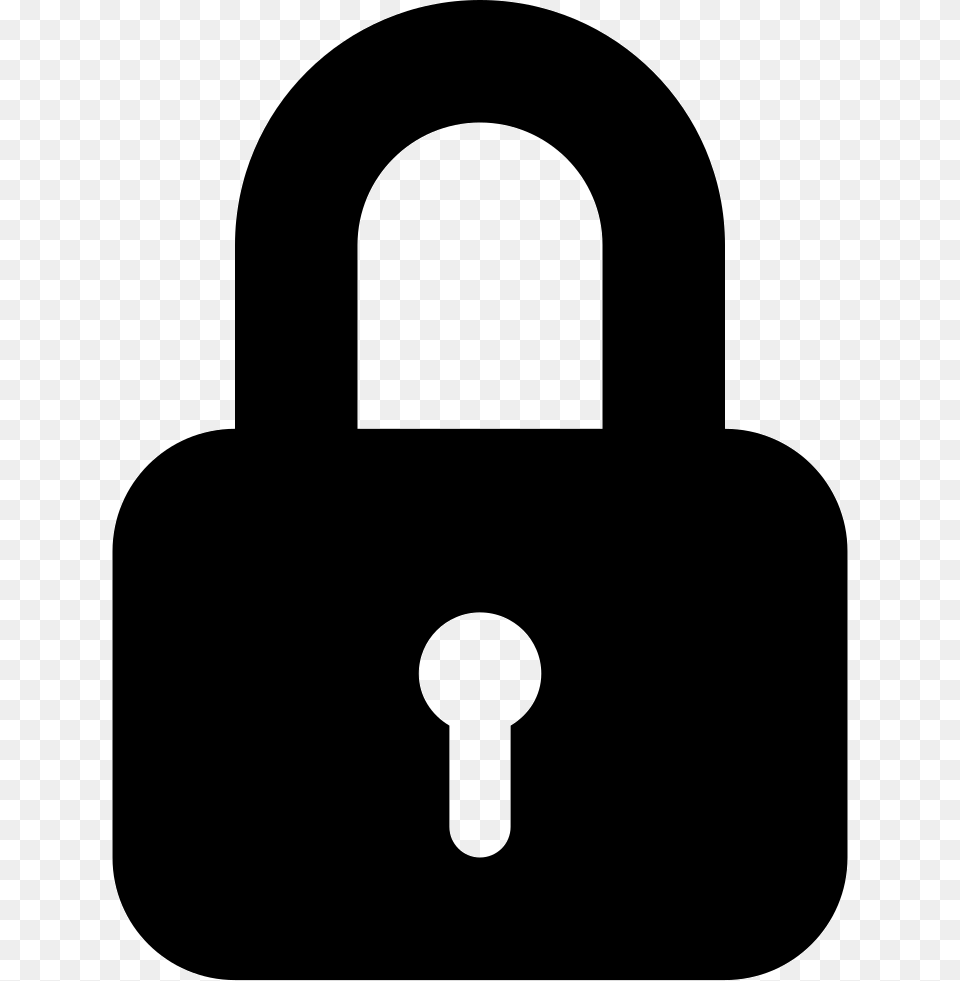 Lock Padlock Symbol For Protect Icon Free Png Download