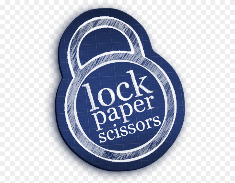 Lock Paper Scissors Logo 600px Circle, Disk Free Png Download