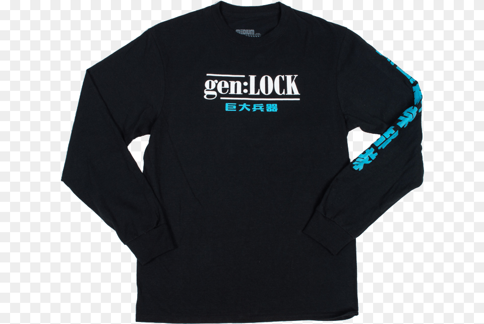 Lock Retro Long Sleeve T Shirt Long Sleeved T Shirt, Clothing, Long Sleeve, T-shirt Png Image