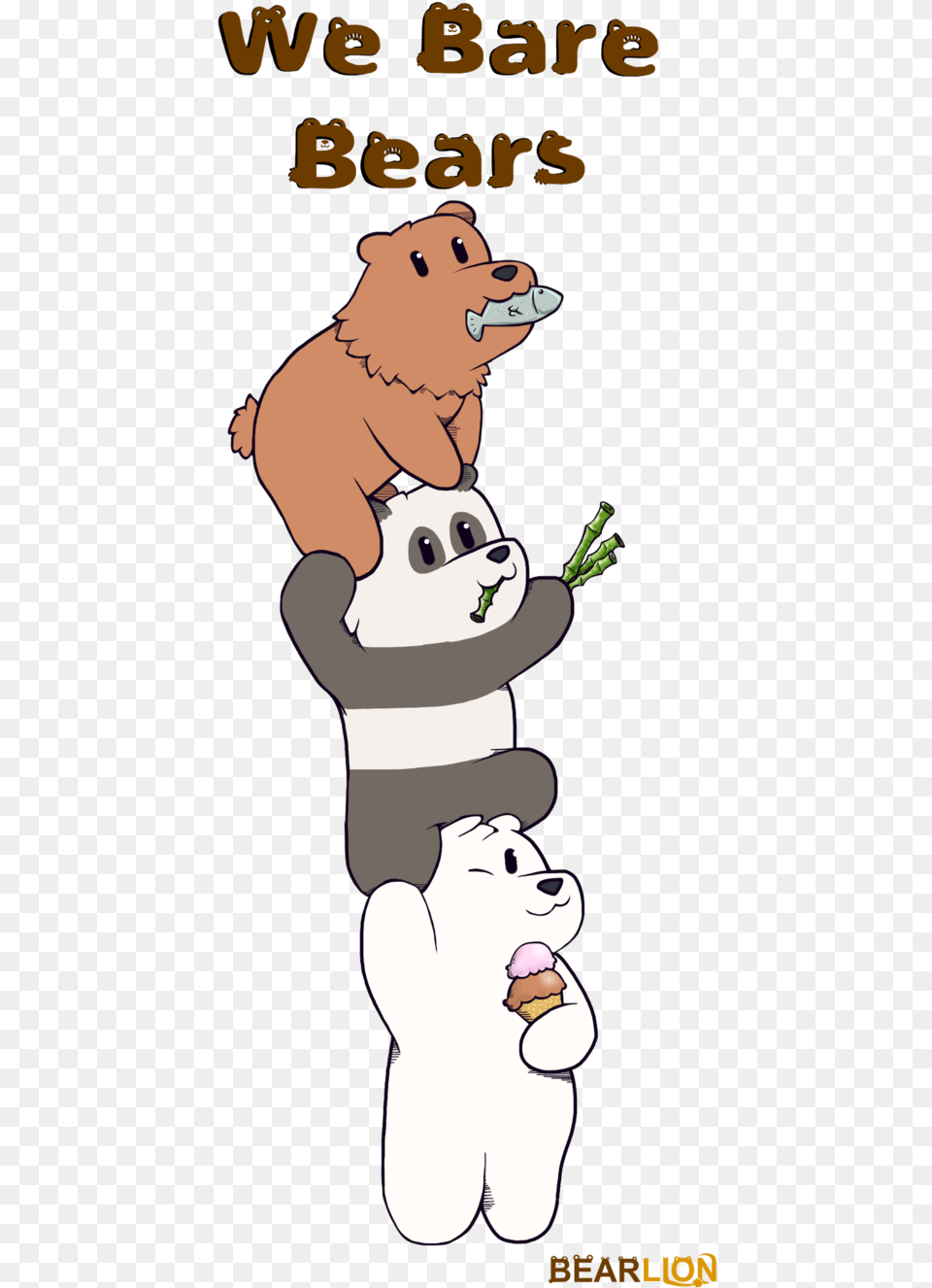 Lock Screen We Bare Bears, Cartoon, Book, Publication, Comics Free Transparent Png