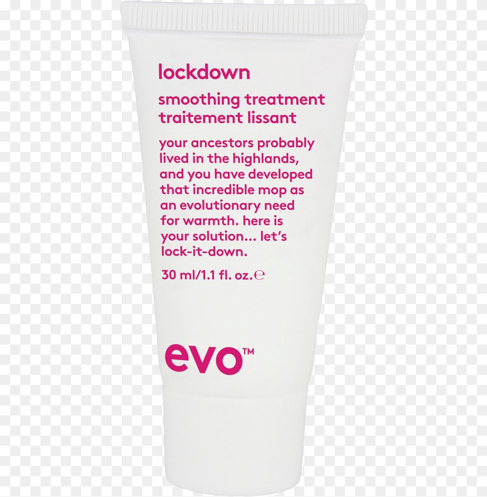 Lockdown Leave In Smoothing Treatment 30ml Cosmetics, Bottle, Lotion, Sunscreen, Toothpaste Png Image