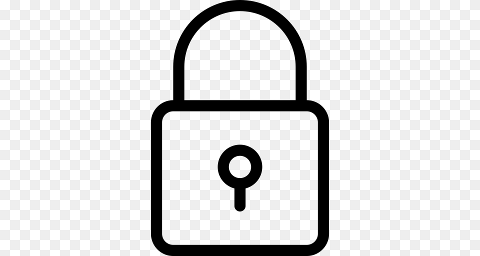 Locked Locked Locker Icon With And Vector Format For Free, Gray Png Image