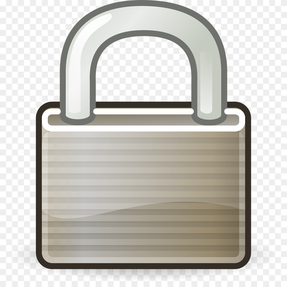 Locked Silver Clipart, Lock Png Image