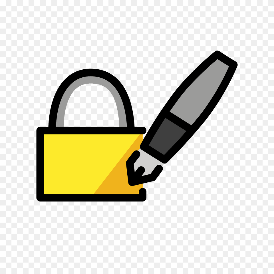 Locked With Pen Emoji Clipart, Dynamite, Weapon Free Transparent Png