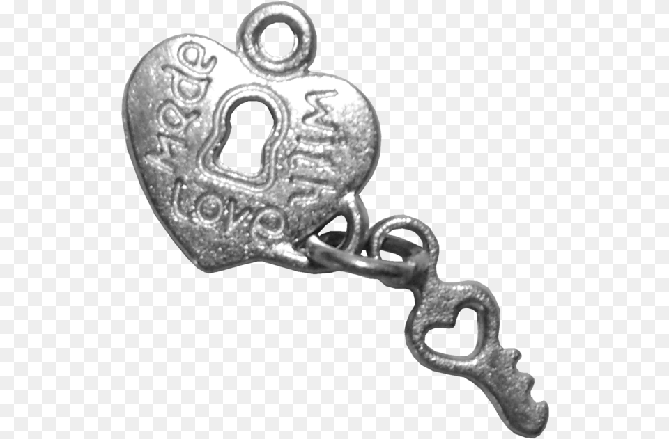 Locket, Silver, Smoke Pipe, Key Free Transparent Png