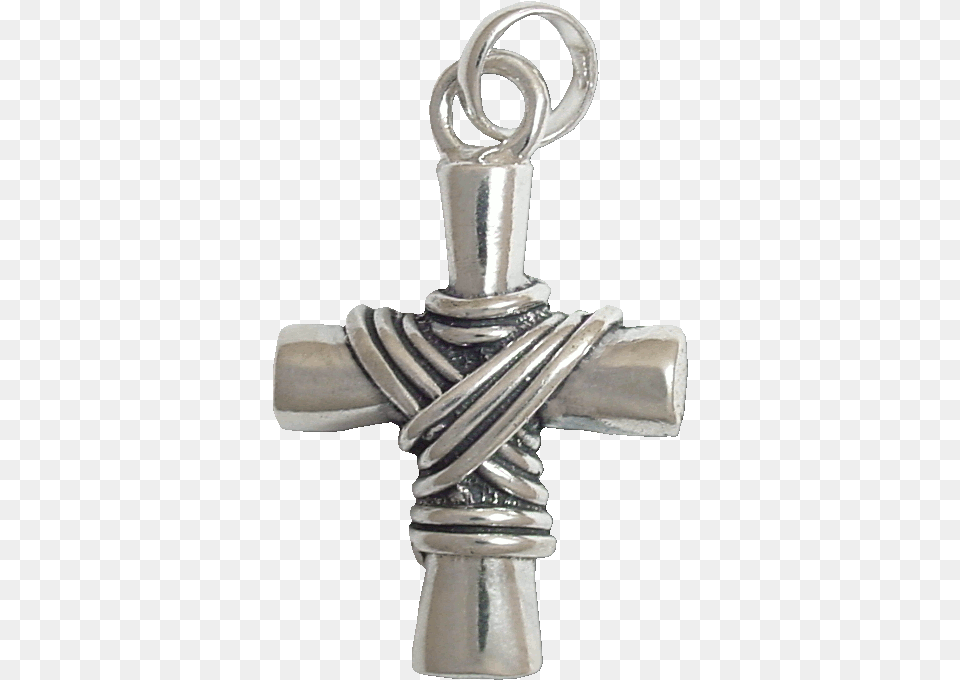 Locket, Cross, Symbol, Silver, Smoke Pipe Png
