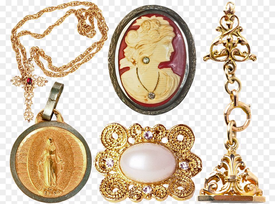 Locket, Accessories, Pendant, Gold, Jewelry Free Png Download