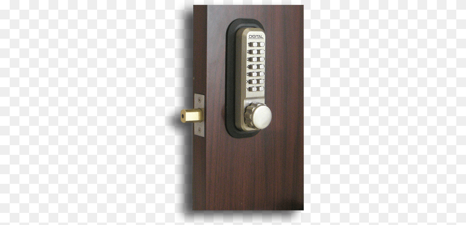 Lockey Mechanical Deadbolt Code Lock Lockey 2210dc Keyless Mechanical Digital Double Sided, Handle Free Png Download