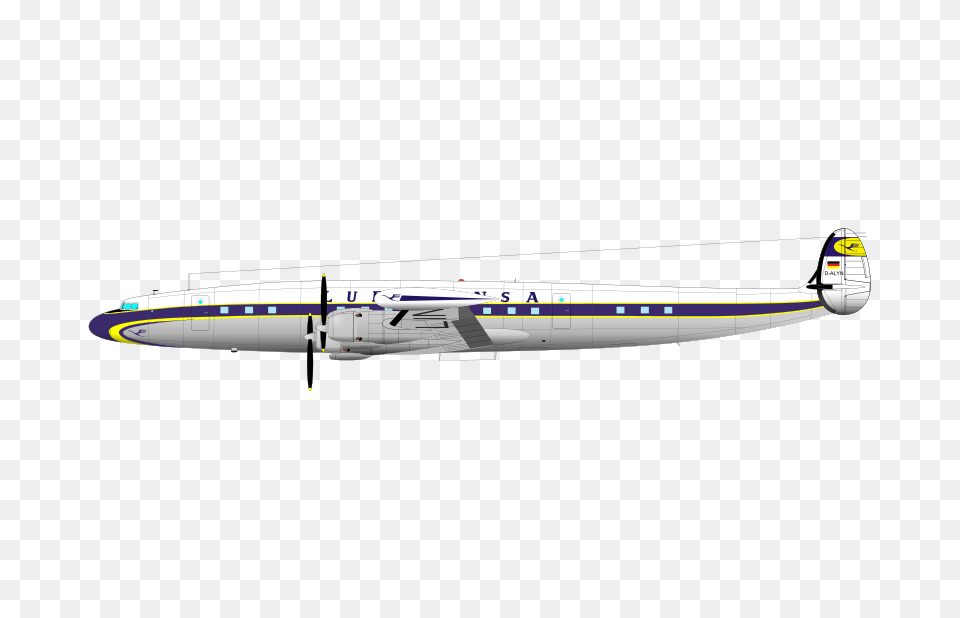 Lockheed Constellation, Aircraft, Airliner, Airplane, Transportation Png