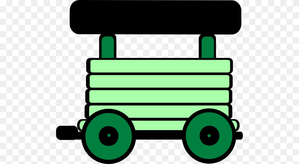 Loco Train Carriage Green Clip Art, Wagon, Vehicle, Transportation, Tool Free Png