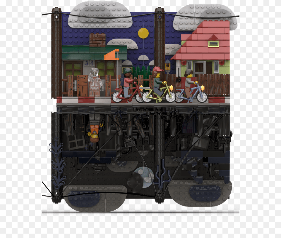 Locomotive, Person, Bicycle, Transportation, Vehicle Png