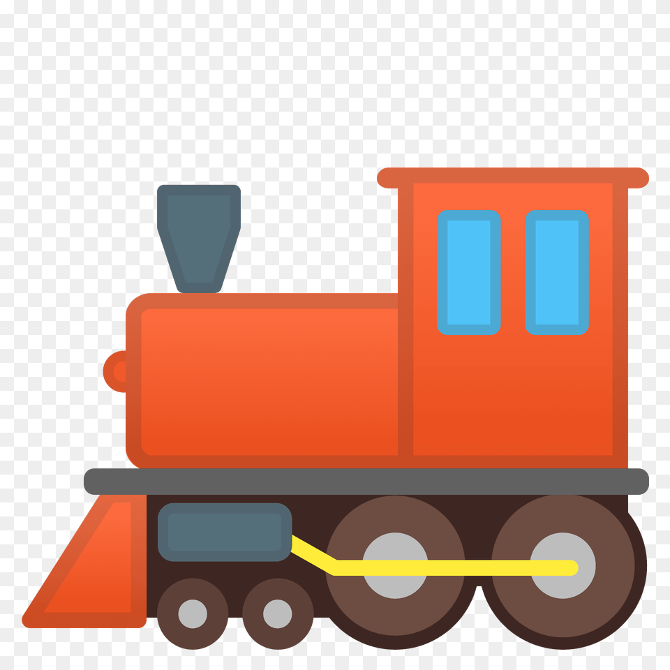 Locomotive Emoji Clipart, Machine, Wheel, Bulldozer, Transportation Free Png