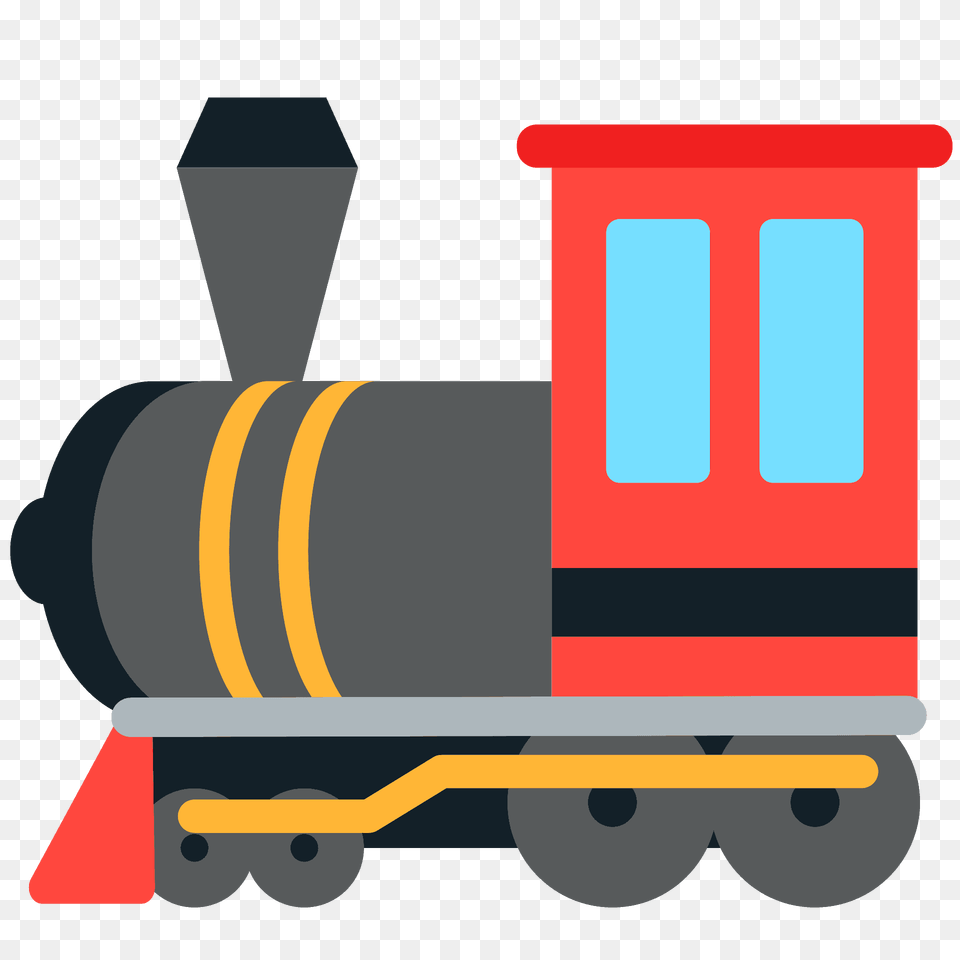 Locomotive Emoji Clipart, Machine, Wheel, Railway, Transportation Free Png Download