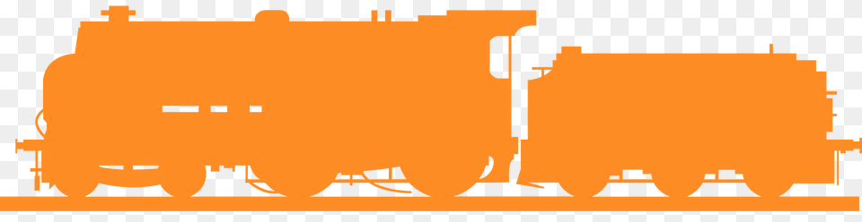 Locomotive Silhouette, Railway, Transportation, Train, Vehicle Png Image