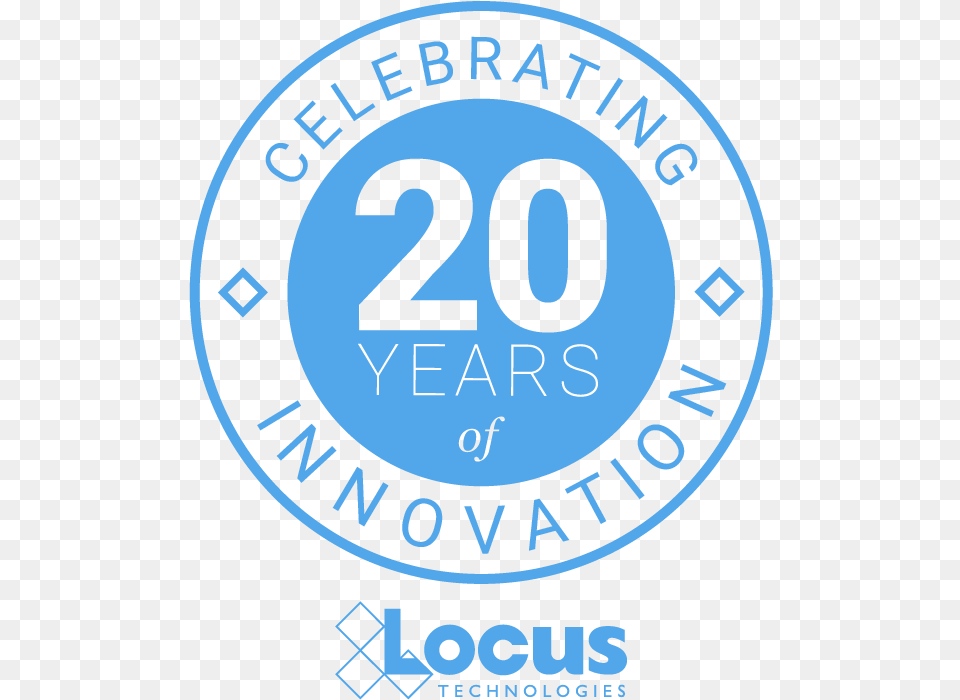 Locus Technologies Celebrates 20 Years Of Innovation 20 Years Of Innovation, Logo, Symbol, Text, Number Free Png Download