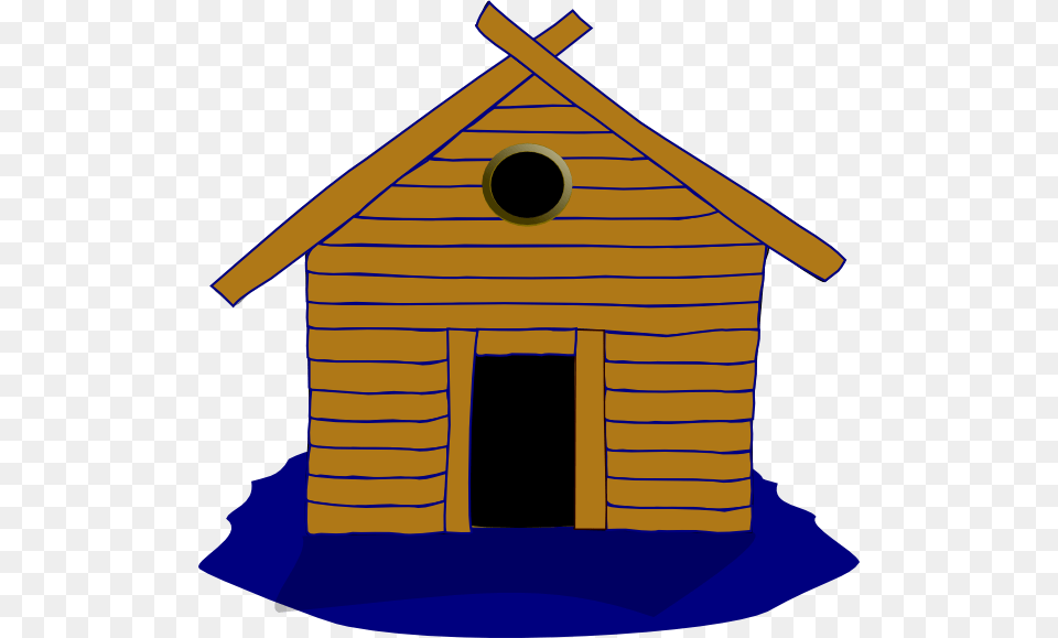 Lodge Clipart Collection Clipart Library Stick House Cartoon, Dog House, Outdoors, Nature, Architecture Free Png Download