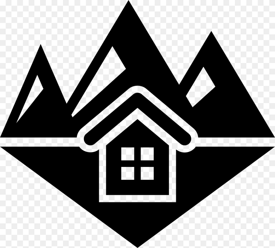 Lodging, Stencil, Triangle Png