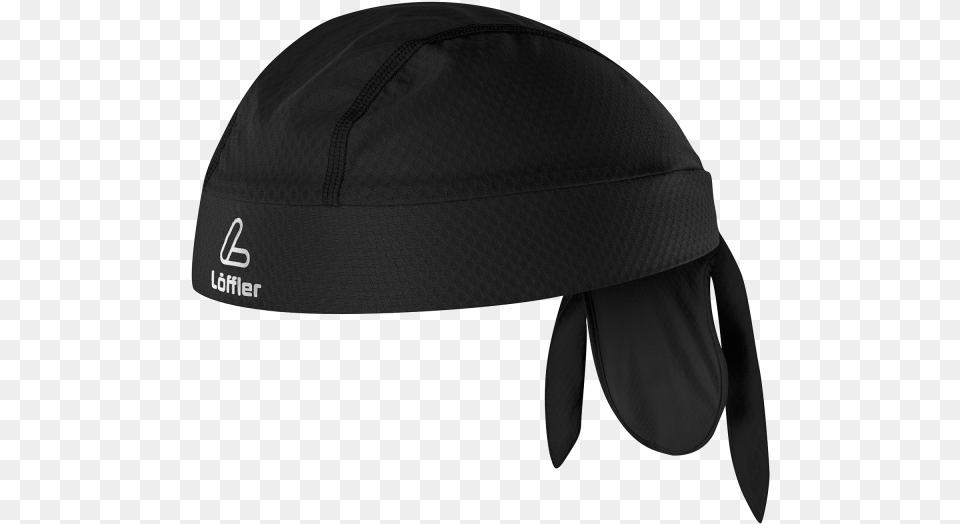 Loeffler Bandana Mesh Black Beanie Size One Size, Cap, Clothing, Hat, Swimwear Png Image