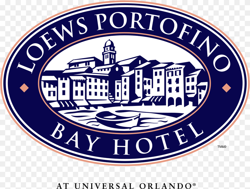 Loews Portofino Bay Hotel Logo, Badge, Symbol, Architecture, Building Free Png Download