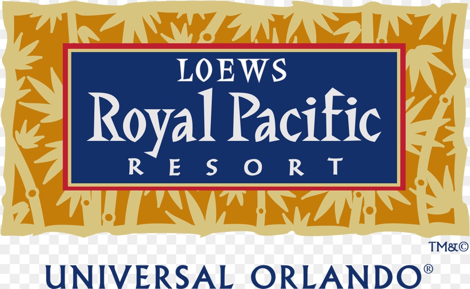 Loews Royal Pacific Resort Logo, Advertisement, Text Free Transparent Png