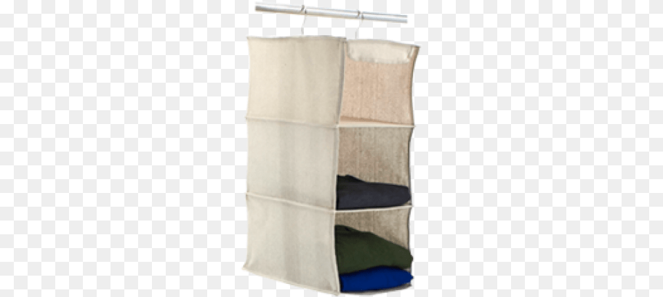Loft 3 Shelf Hanging Sweater Organizer Linen, Home Decor, Mailbox, Bag Free Png