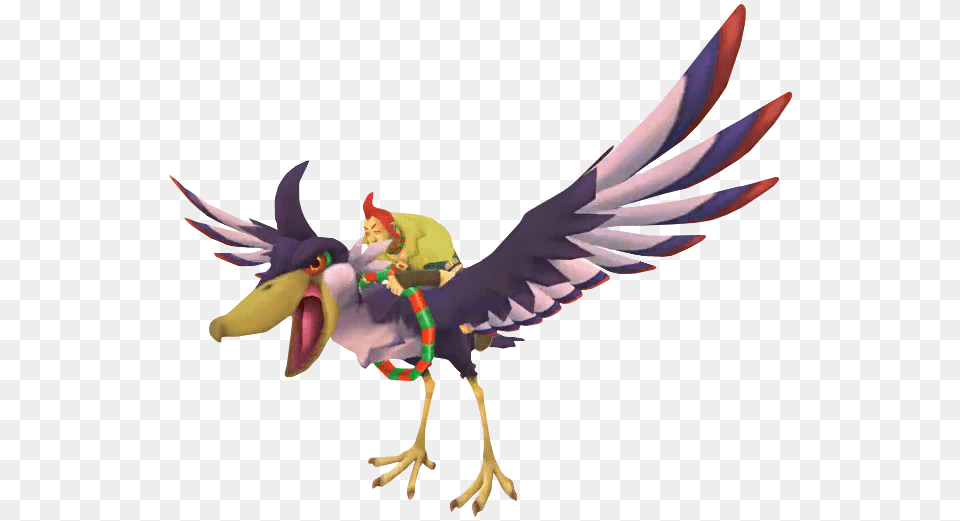 Loftwing Groose Skyward Sword, Person, Animal, Bird, Vulture Png Image