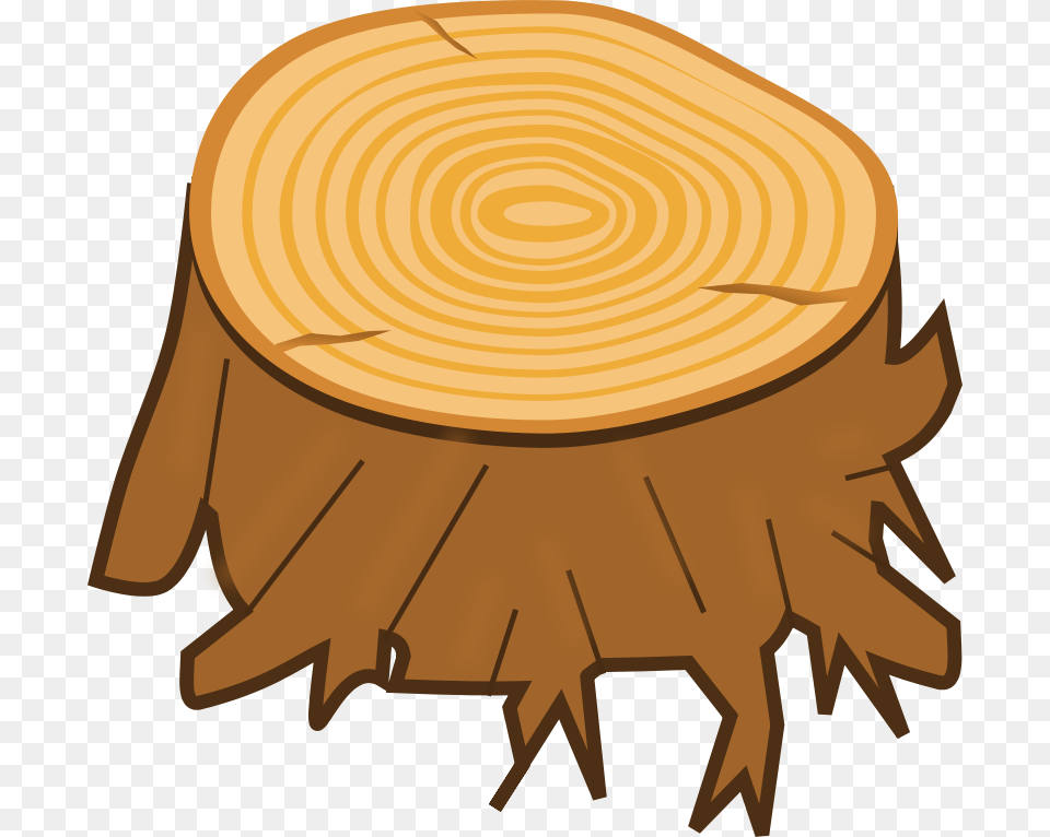 Log Cabin Cartoon Clipart, Plant, Tree, Tree Stump, Wood Free Png Download
