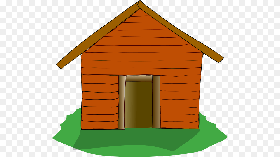 Log Cabin Clip Art, Dog House, Outdoors, Nature, Den Free Png Download