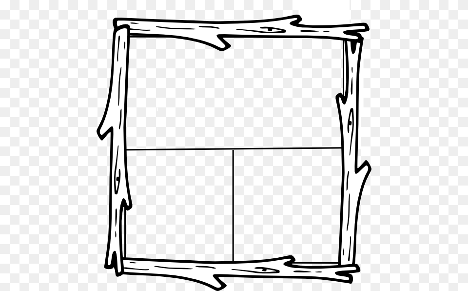 Log Cabin Clip Art Outline, Closet, Cupboard, Furniture, Text Free Png