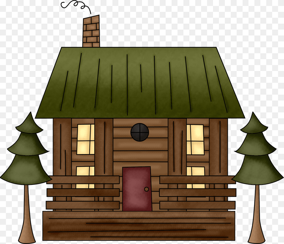 Log Cabin Clipart, Architecture, Housing, Building, House Free Transparent Png