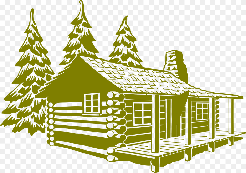 Log Cabin Clipart, Architecture, Building, House, Housing Png