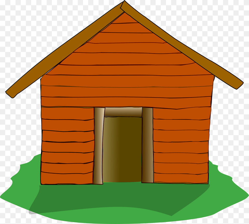 Log Cabin Clipart, Dog House, Den, Indoors, Kennel Png Image