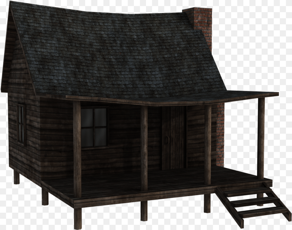 Log Cabin Transparent, Architecture, Rural, Outdoors, Nature Free Png