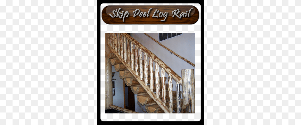 Log Handrails, Architecture, Staircase, Housing, House Free Png