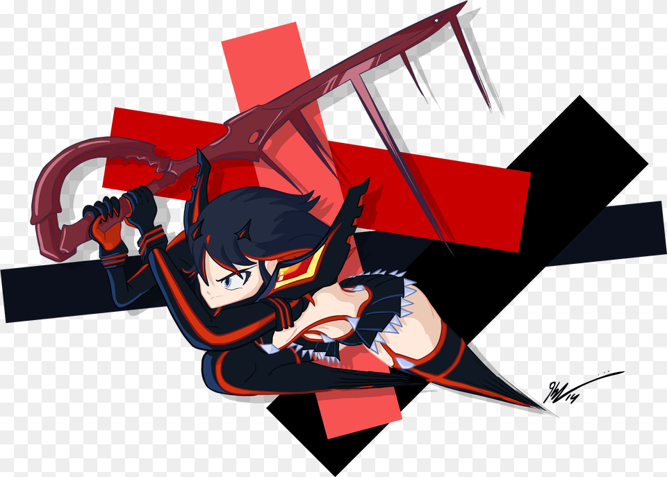 Log In To Report Abuse Ryuko Kill La Kill Cartoon, Book, Comics, Publication, Face Free Png Download