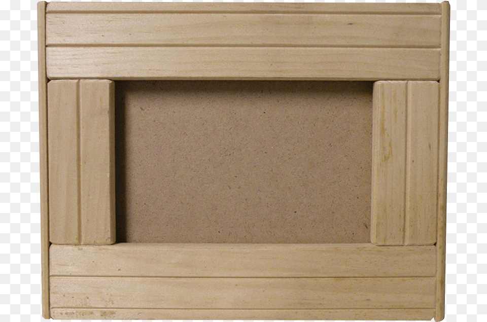 Log Picture Frame Craft Kit Plywood, Wood, Closet, Cupboard, Furniture Free Png Download