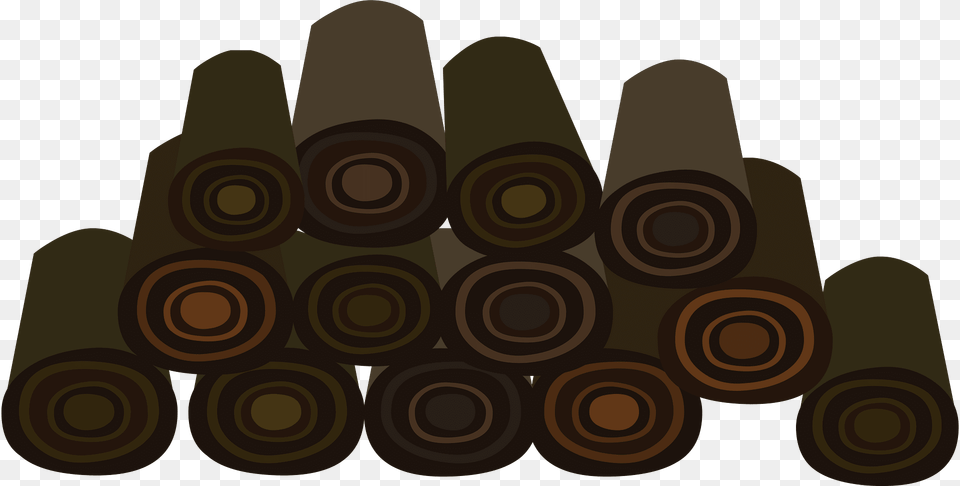 Log Pile Clipart, Wood, Weapon, Device, Grass Free Png Download