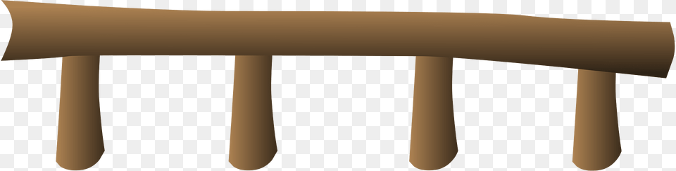 Log Railing Clipart, Text Free Png