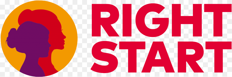 Log Rightstart Bloc Red Nutrition International Right Start, Person, Logo, Text, Face Free Png